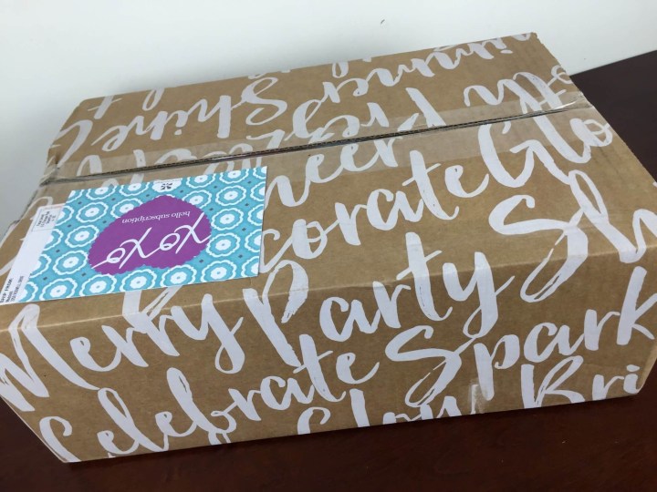 modcloth stylish surprise january 2016 box