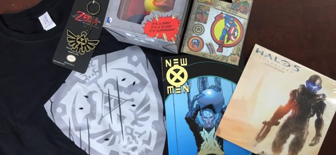My Geek Box Subscription Box Review – January 2016