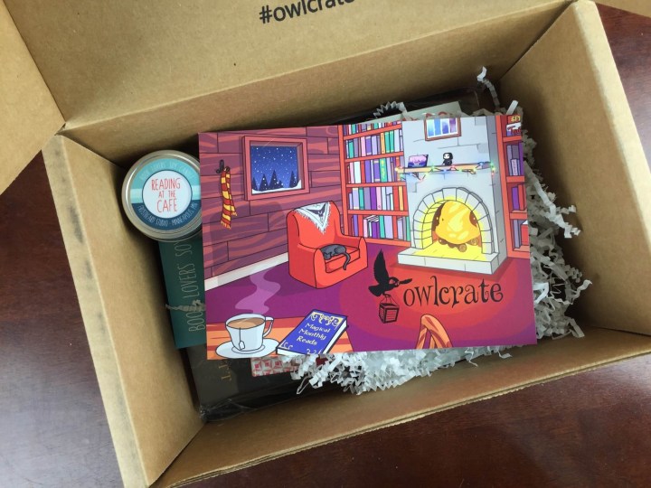 owl crate december 2015 unboxing