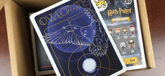 OwlCrate January 2016 Subscription Box Review