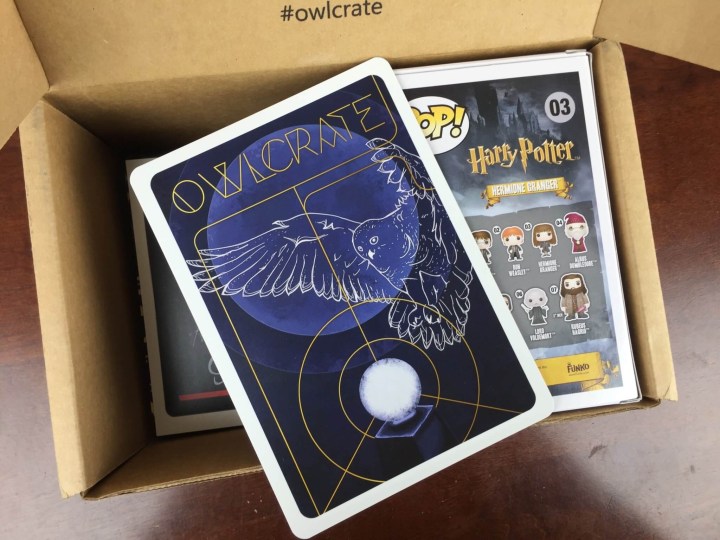 owlcrate january 2016 unboxing