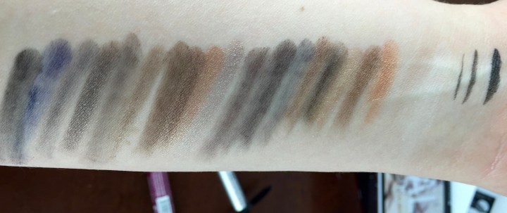 revealed smoky palette swatches