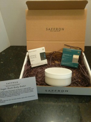 Saffron Body Care Bliss Subscription Box Review & Coupon – January 2016