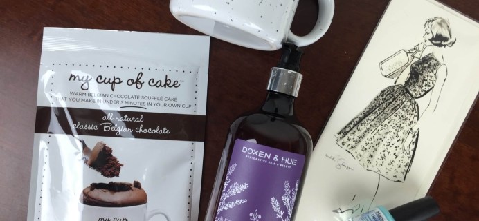 Serendipity by LLB January 2016 Subscription Box Review