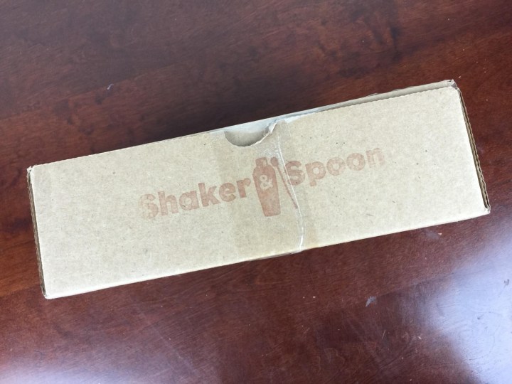 shaker spoon january 2016 box