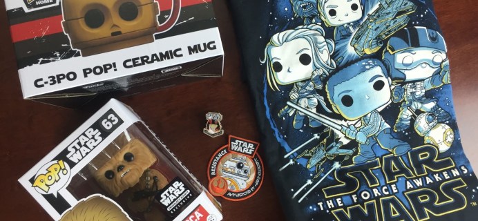 January 2016 Smugglers Bounty Star Wars Subscription Box Review – The Force Awakens – The Resistance!