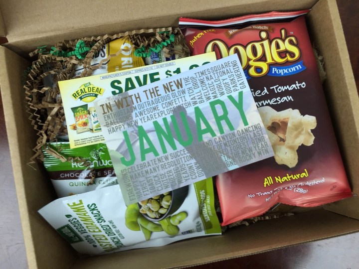 snack sack january 2016 unboxing