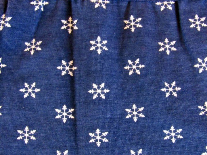 Closeup of Snowflakes