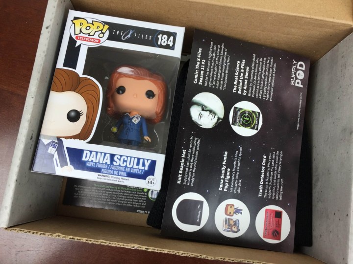 supply pod january 2016 x-files unboxing