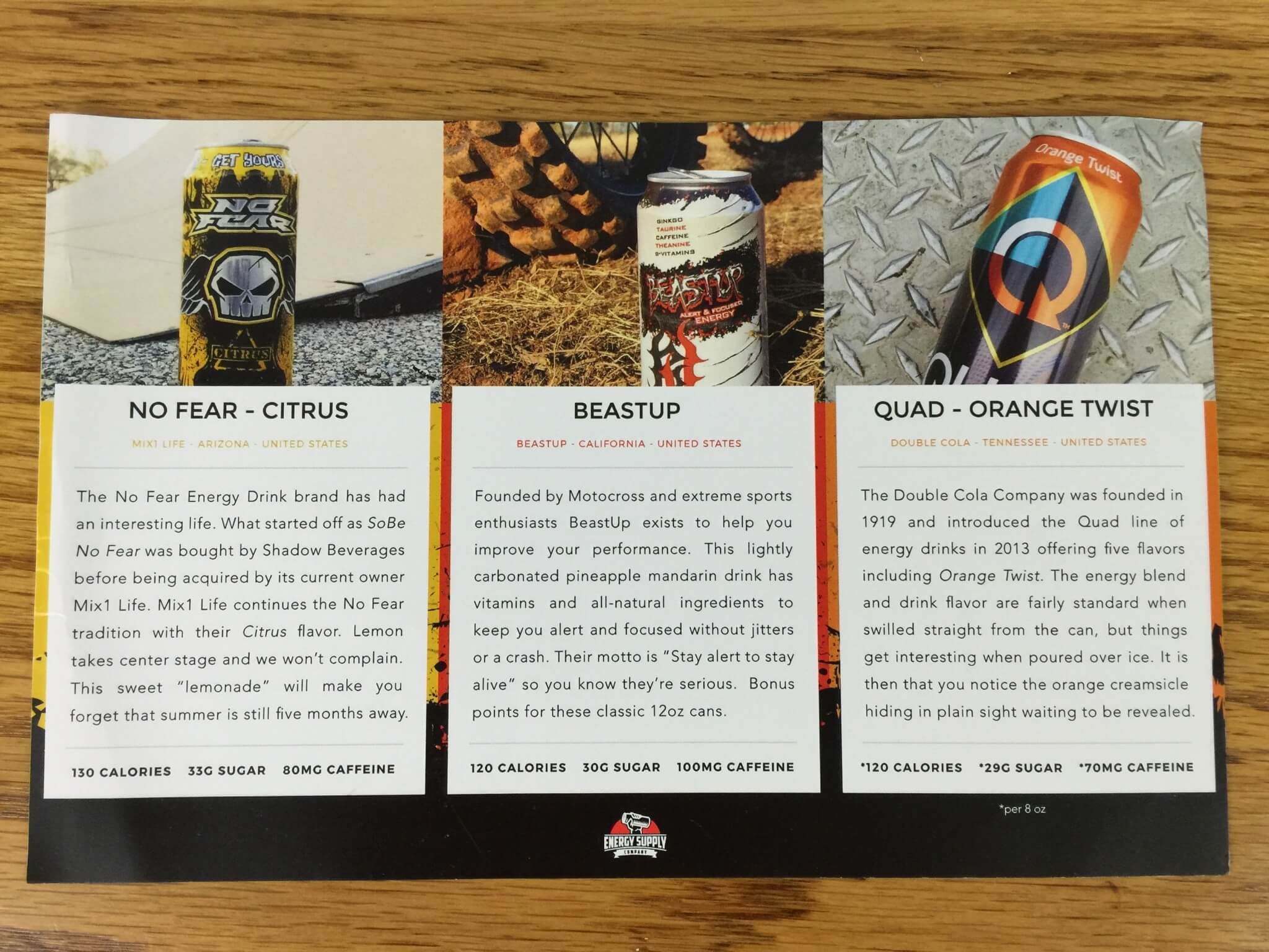 Energy Supply Company Subscription Box Review & Free Box Coupon ...