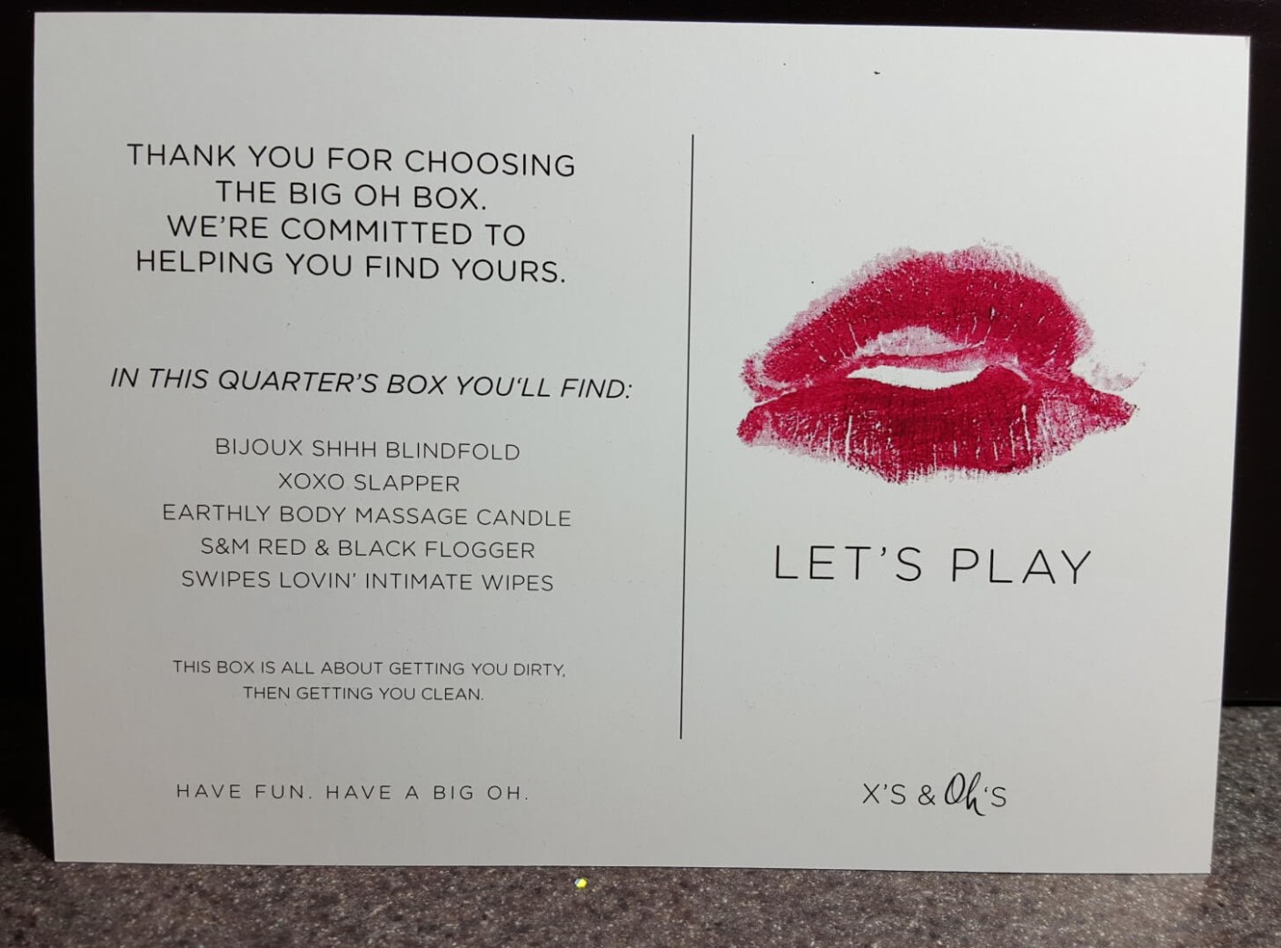 Big Oh! Box Subscription Box Review & Coupon First Quarter 2016