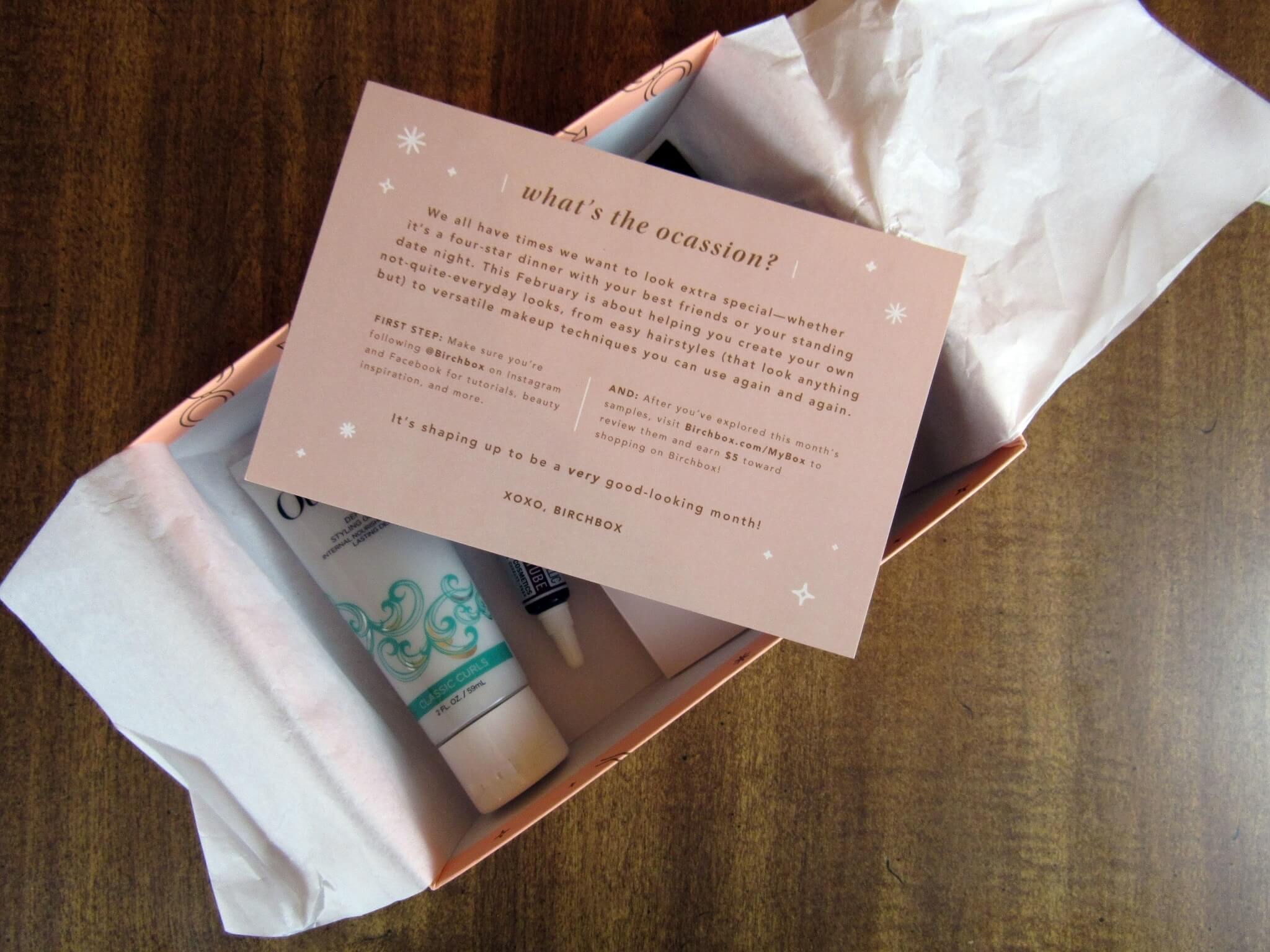 Birchbox February 2016 Review Coupon Code Hello Subscription