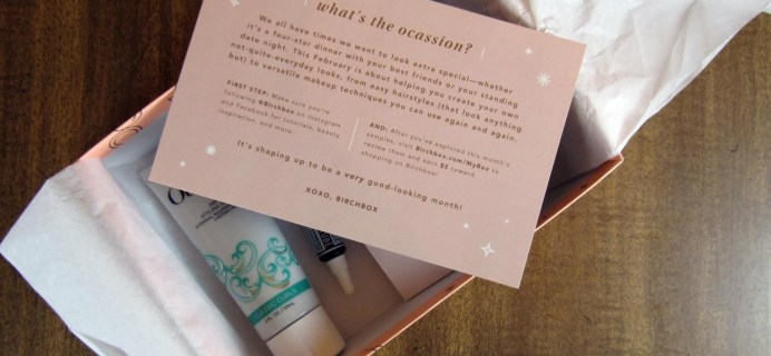 Birchbox February 2016 Review + Coupon Code