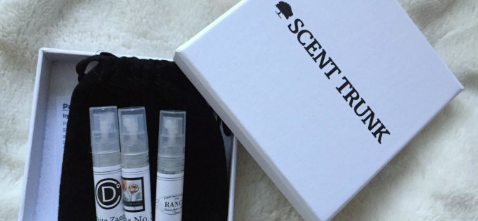 Scent Trunk February 2016 Subscription Box Review & Coupon