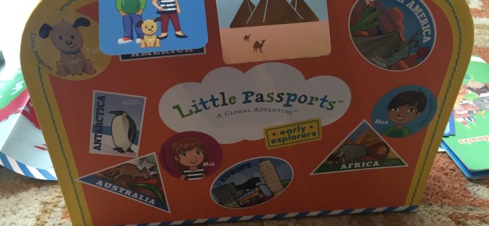 Little Passports Early Explorers Landmarks Kit Review – Month 2