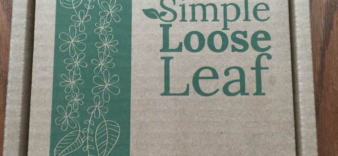 Simple Loose Leaf Tea March 2016 Subscription Box Review + Coupon – First box $3.99