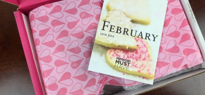 POPSUGAR Must Have Box February 2016 Review & Coupon