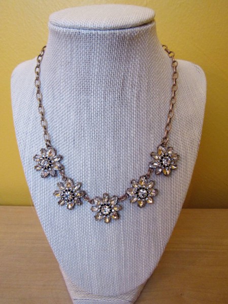 Frost Flower Collar Necklace