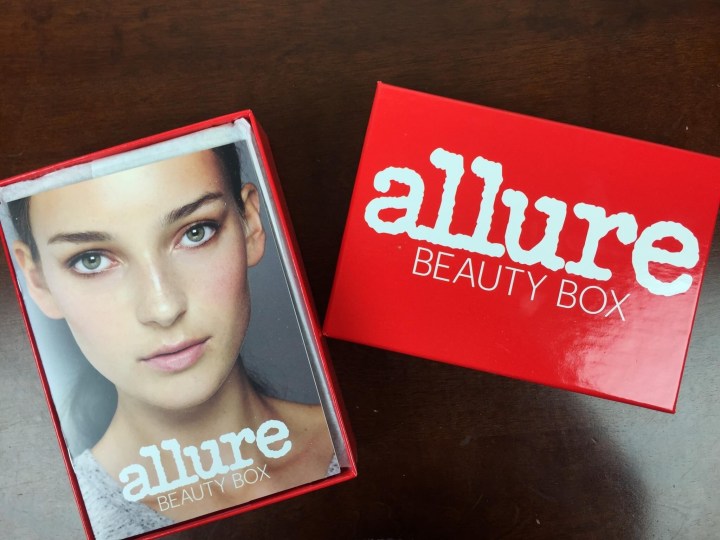 allure beauty box february 2016 box