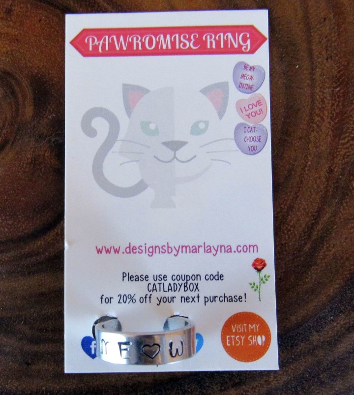 Cat Lady Box Subscription Box Review & Coupon January 2016 hello