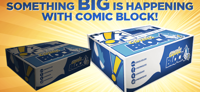 Comic Block – New Bigger Size! + Grandfathered Prices & Coupon!
