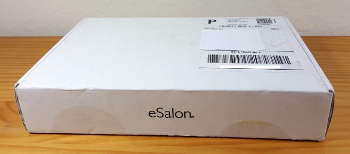 esalon hair dye box