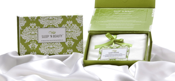 Free Silk Pillowcase with Little Lace Box Annual Subscription + Single Month Sale