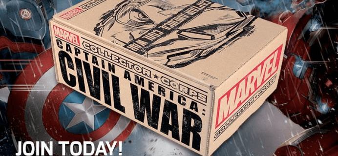 Marvel Collector Corps April 2016 Full Spoilers!