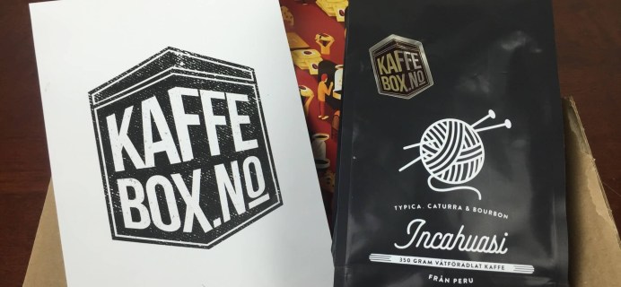 KaffeBox Subscription Box Review – February 2016