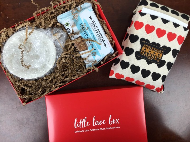 little lace box february 2016 unboxing