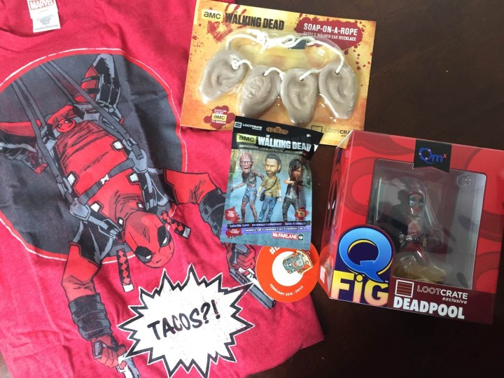 loot crate february 2016 review