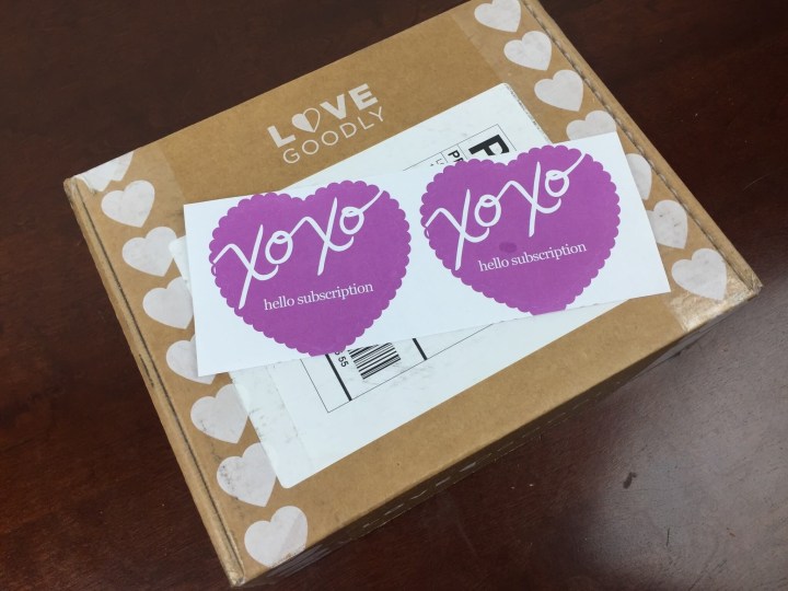 love goodly march february 2016 box