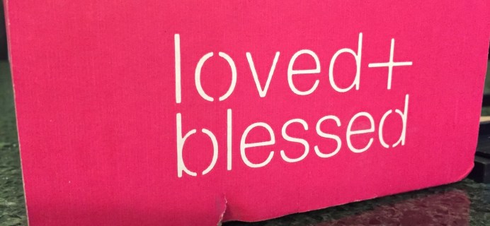 Loved + Blessed February 2016 Subscription Box Review