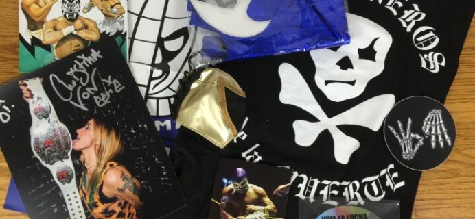 Lucha Loot Subscription Box Review & Coupon – March 2016