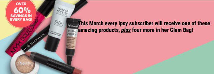 march 2016 ipsy spoilers