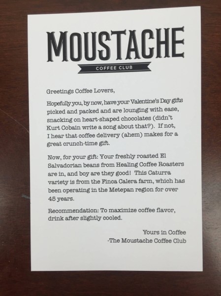 moustache coffee club february 2016 IMG_5582