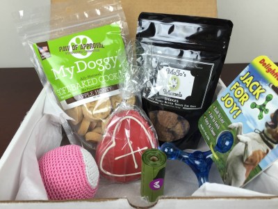 Pupcrate February 2016 Subscription Box Review & Coupon