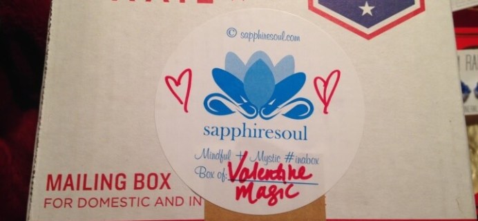 Sapphire Soul February 2016 Subscription Box Review