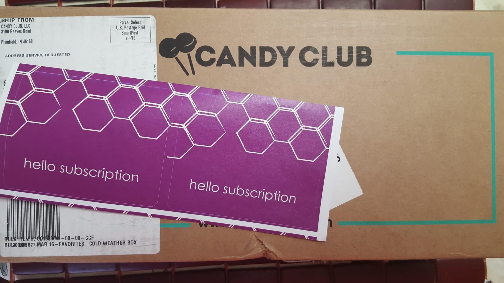 July 2016 Candy Club Subscription Box Review + 50% Off Coupon - Hello ...