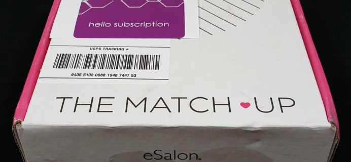 eSalon The Match-Up Subscription Box Review – April 2016 + Free Trial or 50% Off!