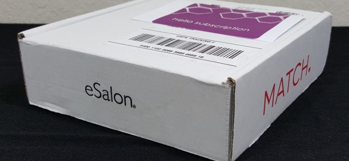 eSalon Custom Color Subscription Box Review – April 2016 – First Box $10!