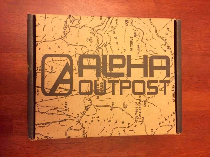 Alpha Outpost Box March 2016 box
