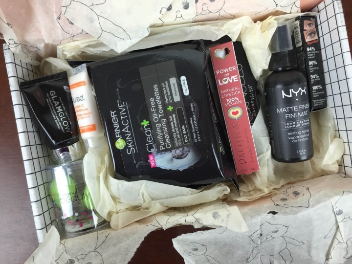 Beautycon Box Spring 2016 unboxed