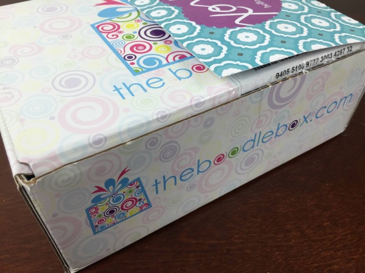 Boodle Box April 2016 box