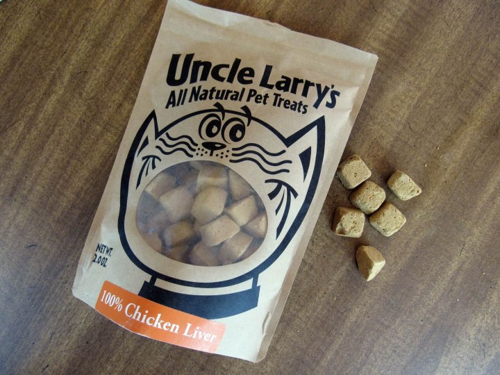 Uncle Larry's Freeze Dried Chicken Liver Treats