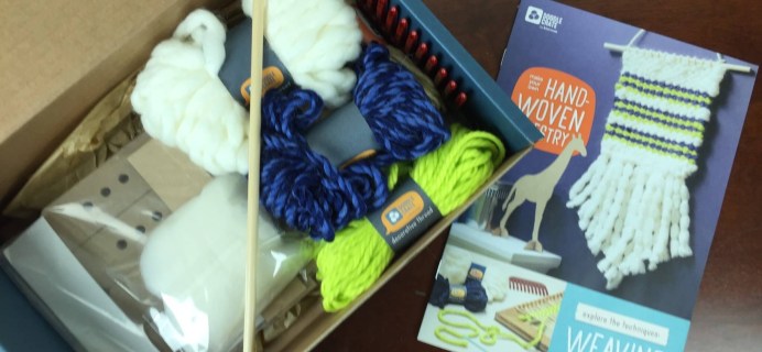 Doodle Crate Subscription Box Review & Coupon –   Loom Tapestry
