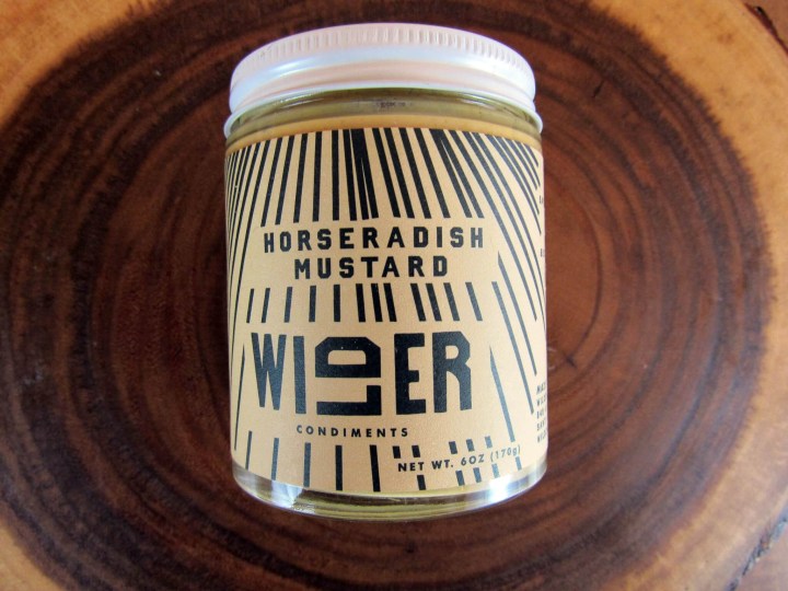 Wilder Condiments Horseradish Mustard