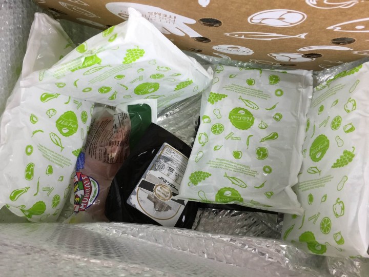 Hello Fresh Box March 2016 unboxed