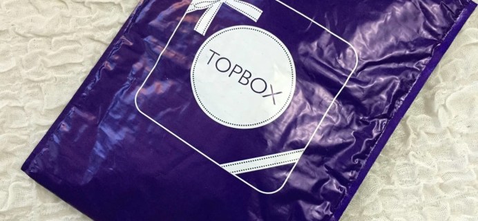 Topbox March 2016 Subscription Box Review
