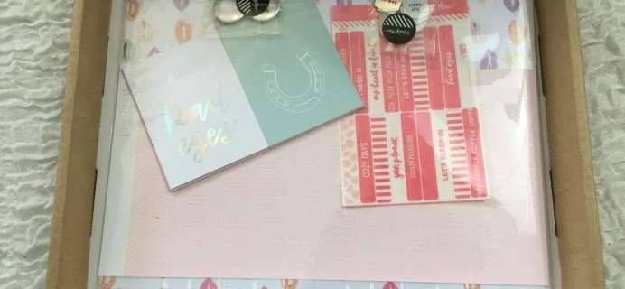 Messy Box March 2016 Subscription Box Review